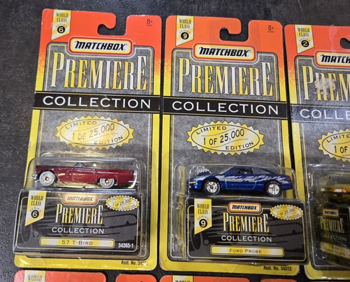 NEW SEALED MATCHBOX CAR LOT OF 6 PREMIER COLLECTION DIFFERWNT SERIES COOL - Picture 2 of 10