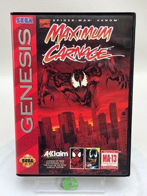 Spiderman Maximum Carnage (Sega Genesis, 1994)
