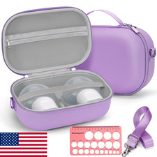 Wearable Breast Pump Bag Hard Case: Momcozy, Willow, Medela - Hands-Free Portabl