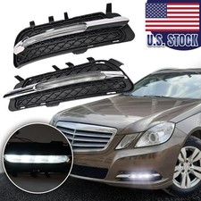 For Benz W212 E250 E300 E350 2009-2013 Led Daytime Running Light Drl Fog Lamps