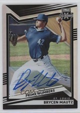 2022 Elite Extra Edition Prime Numbers B Signatures 48/63 Brycen Mautz Auto 1u6