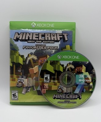 Minecraft: Xbox One Edition Includes Favorites Pack (Microsoft Xbox One)