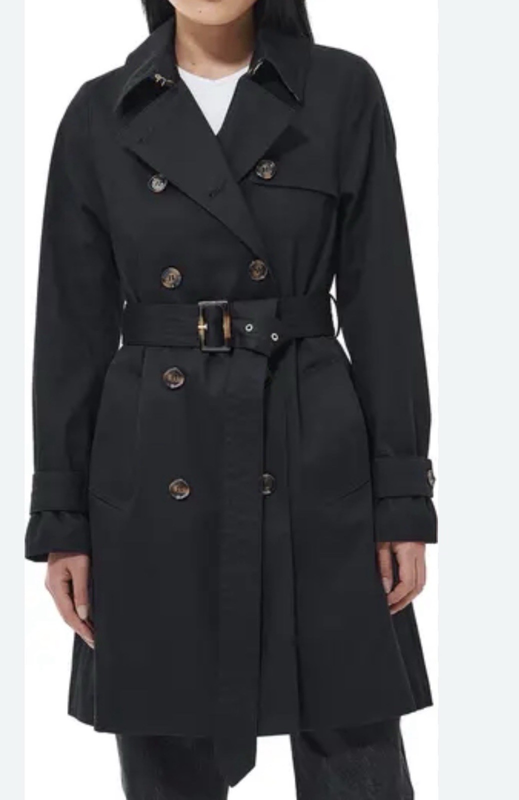 Barbour Belted Trench Coat US14 (worn once)