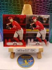 ZACH NETO 2025 Topps Stadium Club RED & BASE CARD #37 Angels