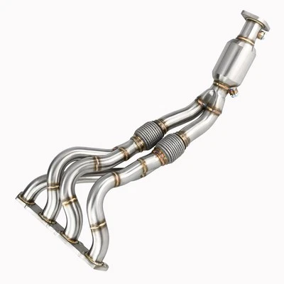 Collecteur d'éventail en acier inoxydable pour Mini Cooper R50 R52 R53 avec c... - Photo 1/4