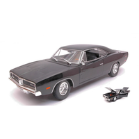 Dodge Charger R/T 1969 Black 1:18 Maisto Auto Stradali -D- Neues Modell