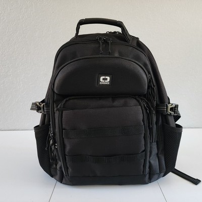 OGIO Alpha Prospect Black Commuter Backpack Padded Laptop Sleeve Multi Pocket