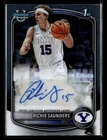 2025-26 Bowman Richie Saunders Chrome Prospect Autographs auto card