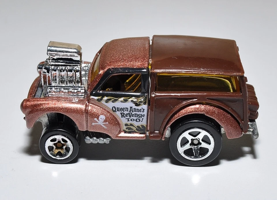 Hot Wheels MG Rover Morris Vagon K6175 Hot Wheels Pirates 5-Pack rame 2007 - Immagine 2 di 4