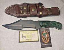CFK #54738 2015 Large Survival Knife Micarta Handle w/Sheath