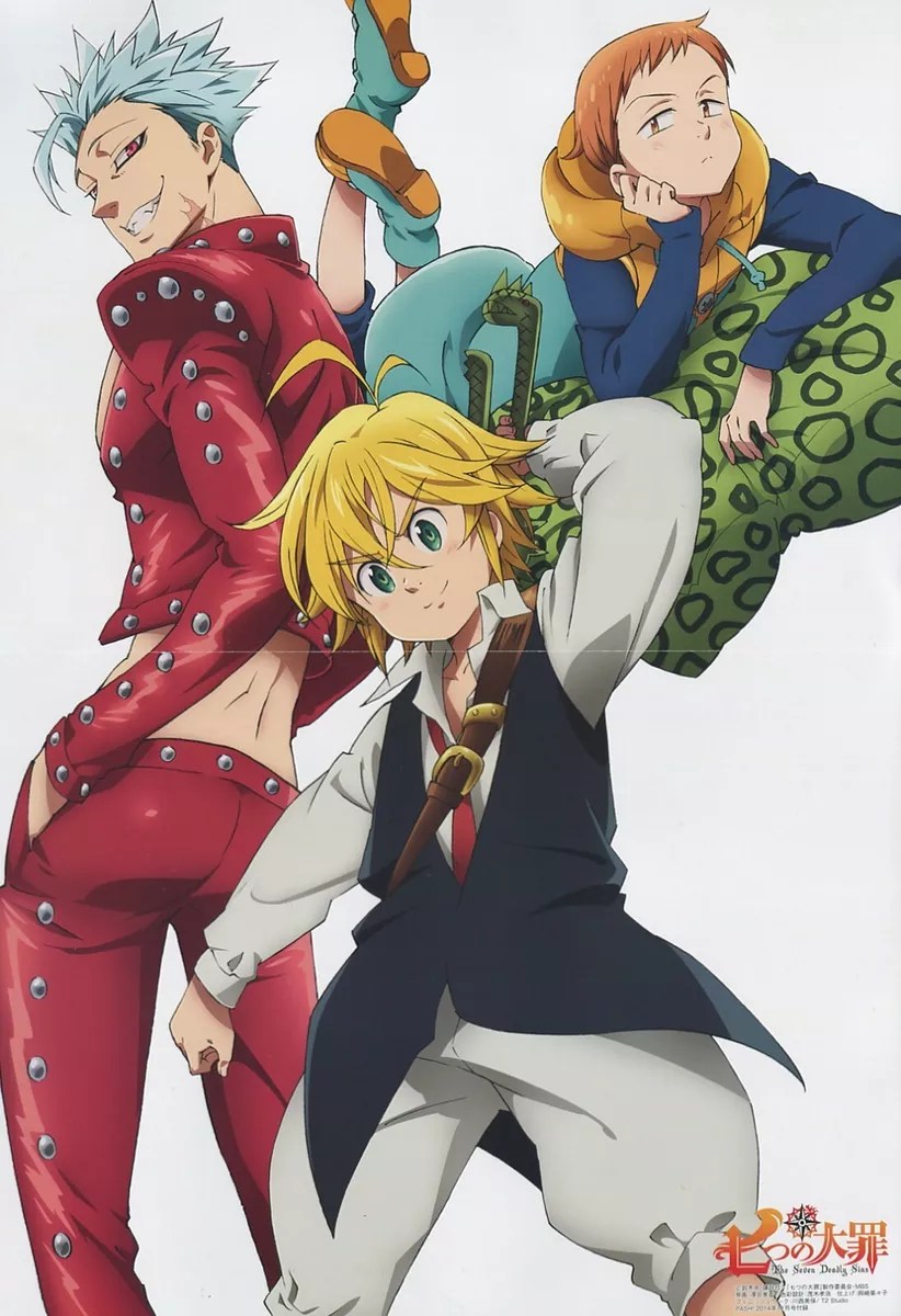 Meliodas Promo Anime  Seven deadly sins anime, Seven deadly sins