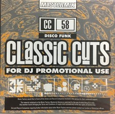Mastermix Classic Cuts CD - Disco Funk (CC58)