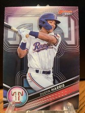 2022 Bowman's Best Top Prospects Base #TP-20 Dustin Harris - Texas Rangers