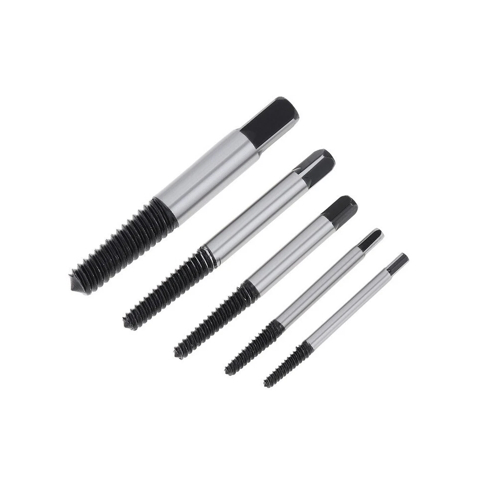 5pcs Extracteur de vis cassées 3 à 19mm dévissage perceuse vis endommagée - Imagen 4 de 4