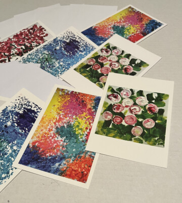 8 Floral Blank All Occasion Get Well Birthday Sympathy Card With Envelope 5x7