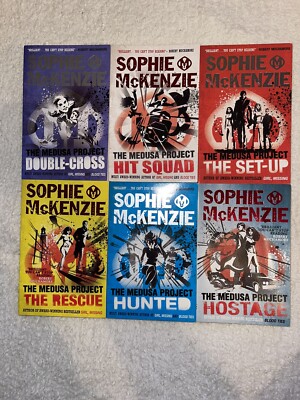 Sophie McKenzie Book Bundle X 6, The Medusa Project, Fantasy, Childrens, (43)