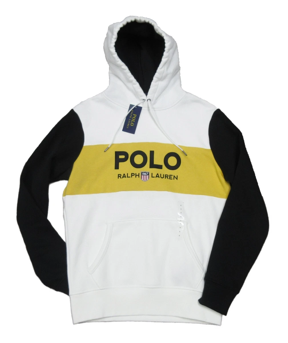 White and yellow hoodie 2025