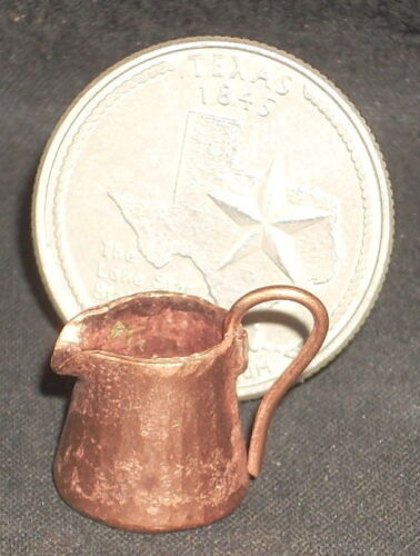 Cafetera de chocolate de cobre hecha a mano 1:12 cocina mexicana miniatura #MC713 (1) - Imagen 2 de 7