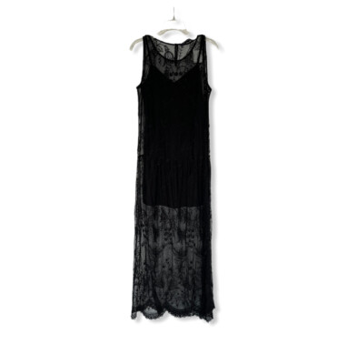 french connection dress style 71 jer Black Maxi Lace Size 4 | eBay