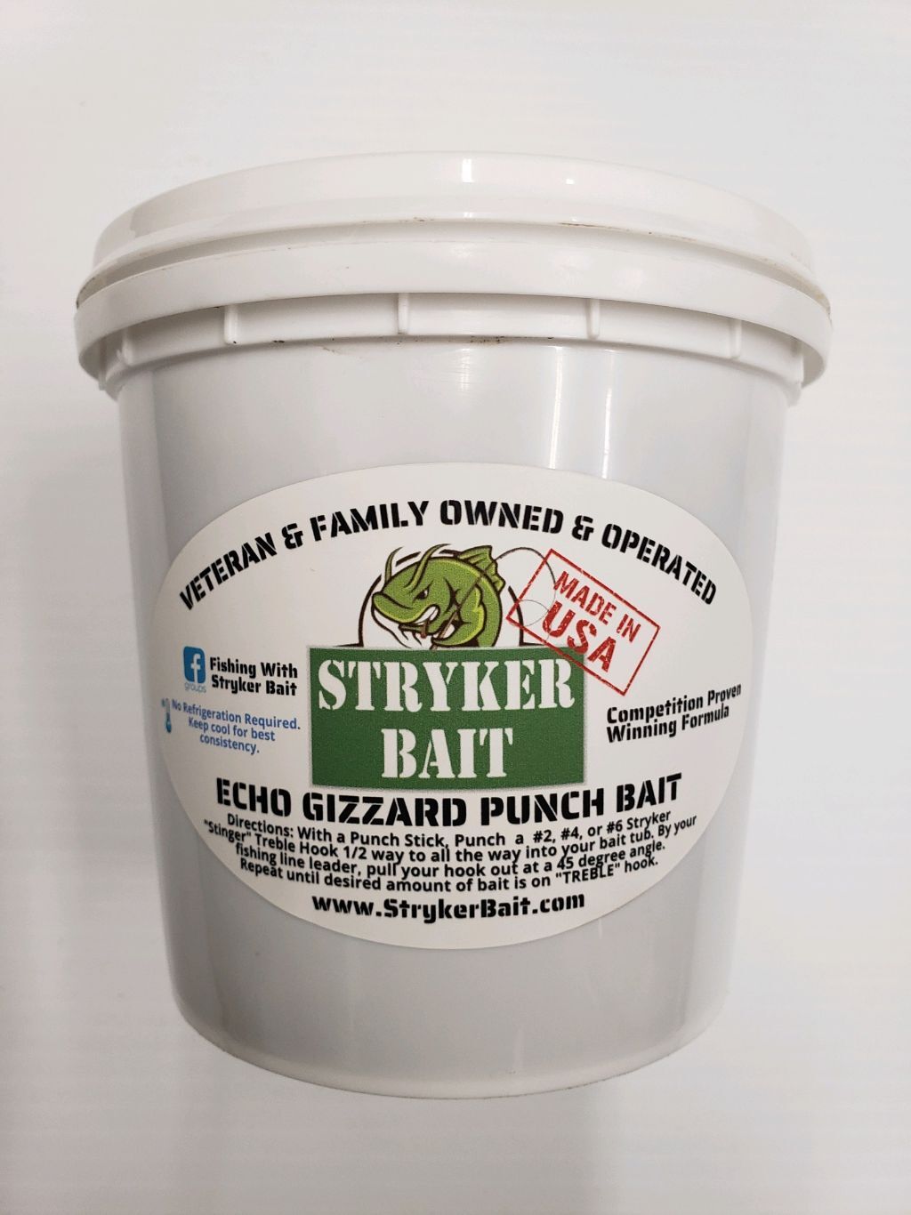 Stryker Catfish Punch Bait Echo Gizzard 2 lb Catfish Bait Tournament Tested eBay
