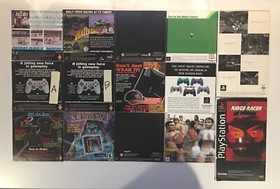 Sony PlayStation 1 (PS1) Manuals - You Pick - Free Sticker - US Seller