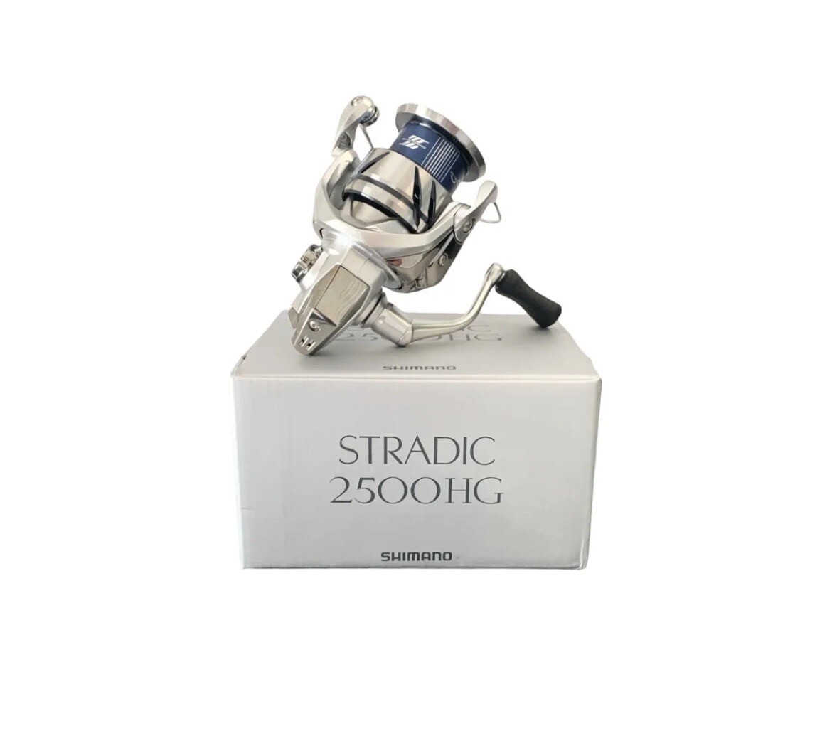 New Shimano Stradic Fishing Spinning Reel - ST2500HGFM Rato 5.8:1