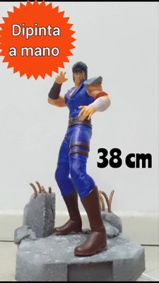Statuetta 3d  Ken Shiro In Resina Dipinta A Mano 