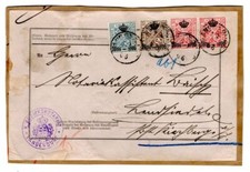 W&uuml;rttemberg 217,218,220 auf vollst&auml;ndiger P&auml;ckchenadresse SELTENE BEDARF (CA1336