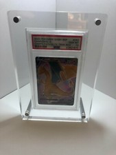 Gallery Display - PSA Graded Trading Card Stand - Acrylic Case - Pok mon