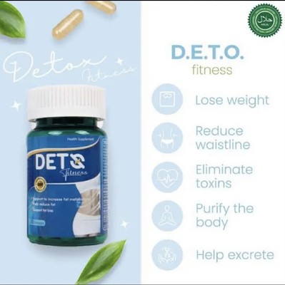 JAPAN TRENDING DETO DETS FITNESS FAST Weight Loss 3 Box No 1 Asia