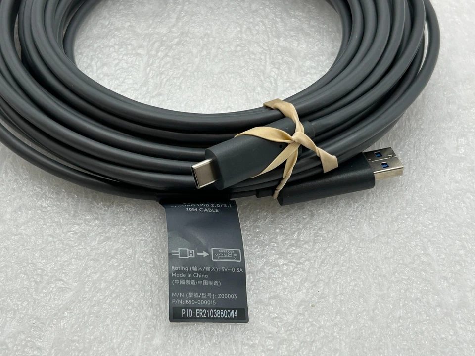 Cable Logi Logi USB C-A 2.0/3.1 10m Z00003 850-000015 Envío Gratis Foto 3 de 3