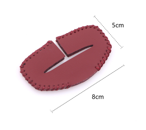 1X Car Safety Seat Belt Buckle Clip Anti-Scratch Leather Protector Cover - Picture 7 of 14