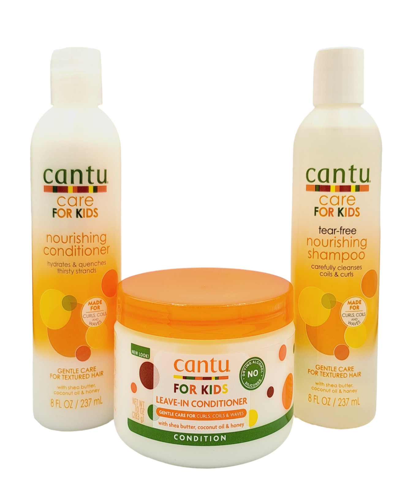 Cantu Kids SET Shampoo 237ml / Conditioner 237ml / Leave in Conditioner 283g SET