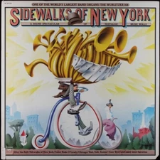 Sidewalks Of New York Jazz Pop Band Organ Nostalgic Musi 1976 M-34159 Vinyl 12''