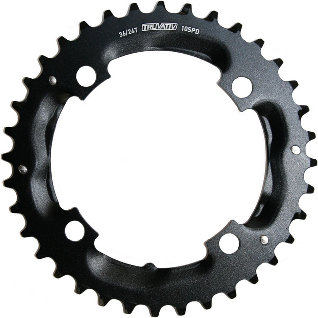 Truvativ SRAM plato MTB 38 diente Lk104mm 2x10-fach X0 negra | Compra en eBay