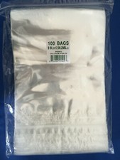 Hi-Clear Cello Reclosable Polypropylene Zip Top Hang Hole Plastic Lock Bags 2Mil