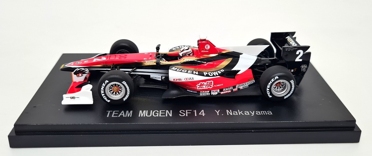 Ebbro 1/43 Honda SF14 Team Mugen 2014 #2 Nakayama Super