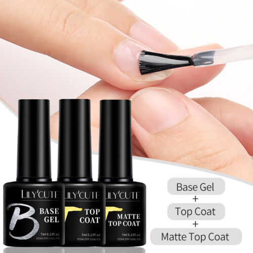 3pcs/set UV Gel Nagellack Set Glitzer Pailletten UV LED Gel Nail Art Gel Polish - Bild 3 von 56