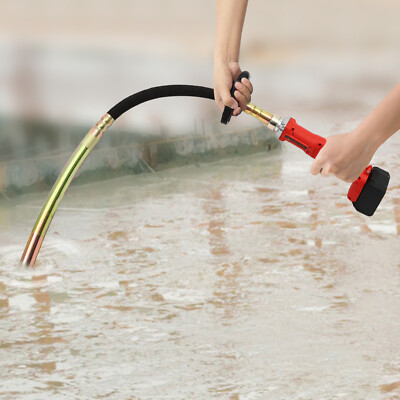Cordless Handheld Concrete Vibrator, Cement Vibrating Tool,  Air Bubbles Remover