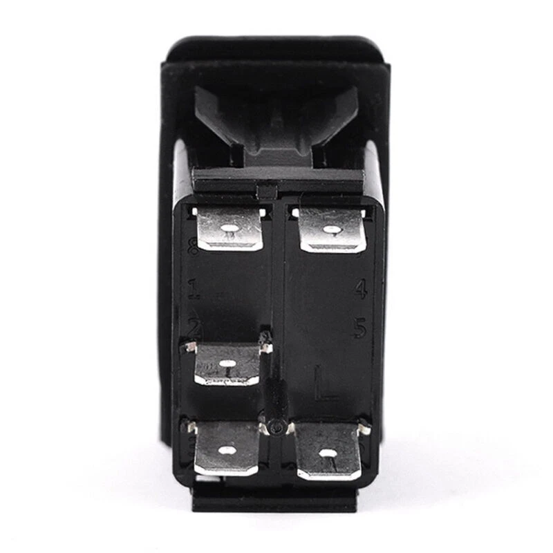 Laser Rocker Switch Backlit Car 4x4 Offroad Driving Light Bar 5Pins On-Off 20A - Image 3 of 4