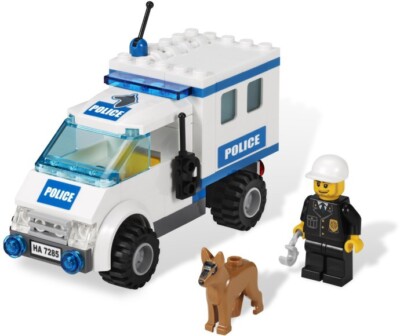 LEGO City Police Dog Unit #7285 COMPLETE SET W/