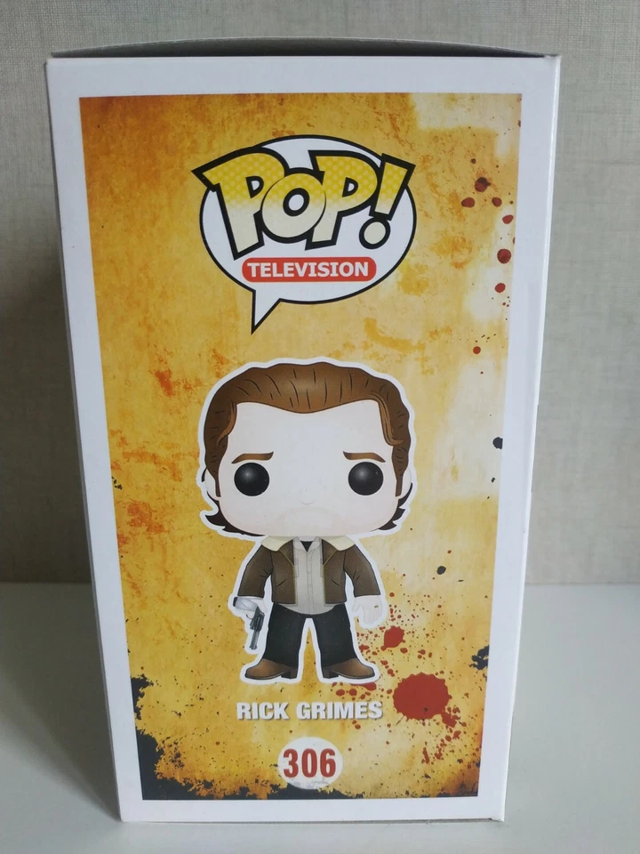 Funko Pop Rick Grimes The Walking dead # 306 Rare  - VER FOTOS - Imagen 3 de 4