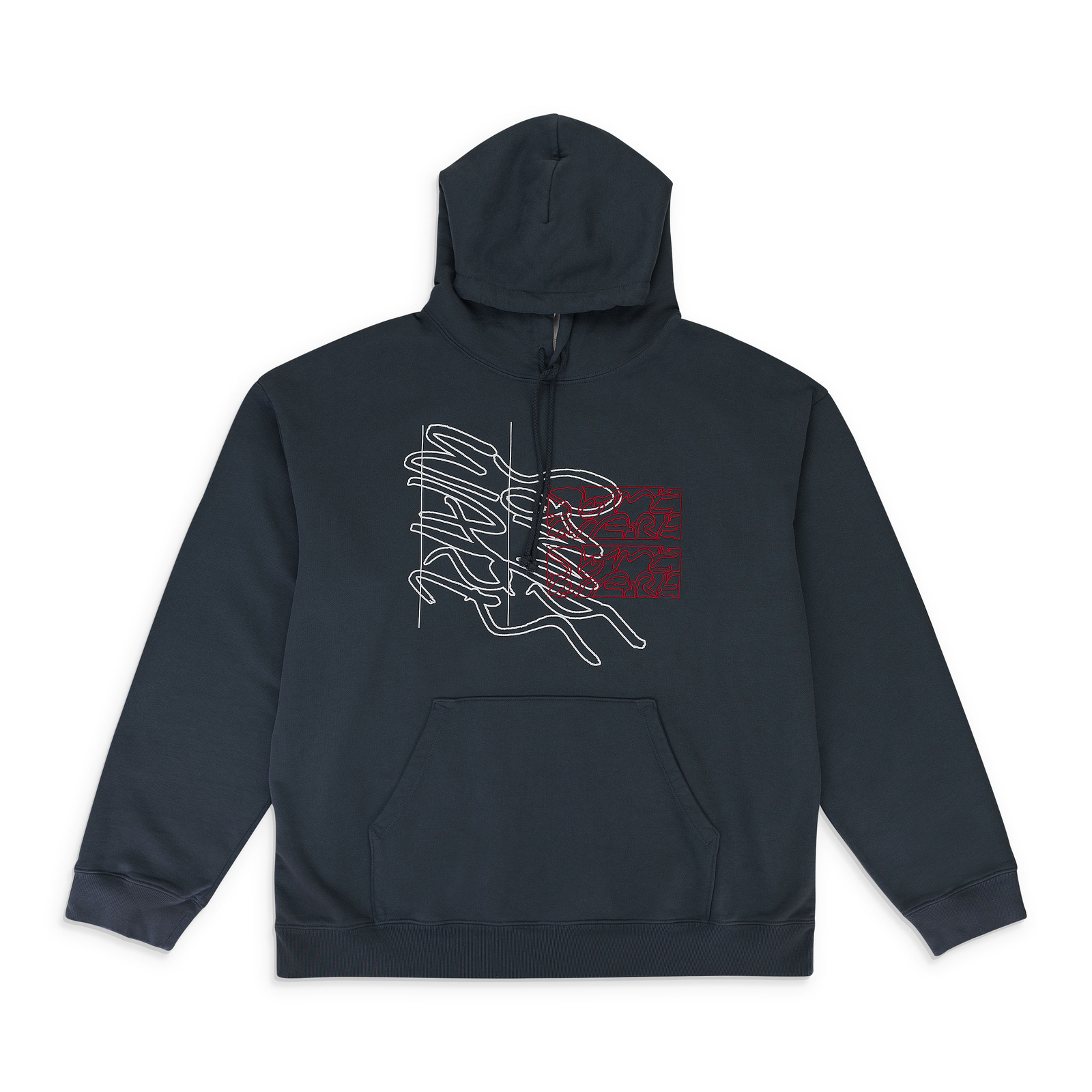 НОВАЯ ТОЛСТОВКА С КАПЮШОНОМ УГОЛЬНО-ЧЕРНОГО ЦВЕТА С ЛОГОТИПОМ SOMEWARE от NWT, РАЗМЕР M, 280 ДОЛЛАРОВ США