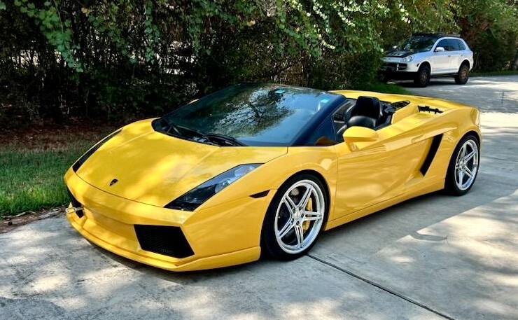 2003-07 Lamborghini Gallardo LP540 LP550 Front Lower Spoiler HM FRP Made in USA