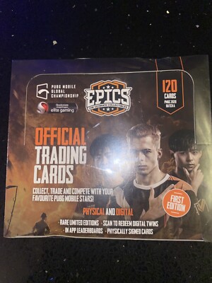 Epics GG 2020 PUBG MOBILE E-Sports Karten - Große Sealed Box - Ausverkauft