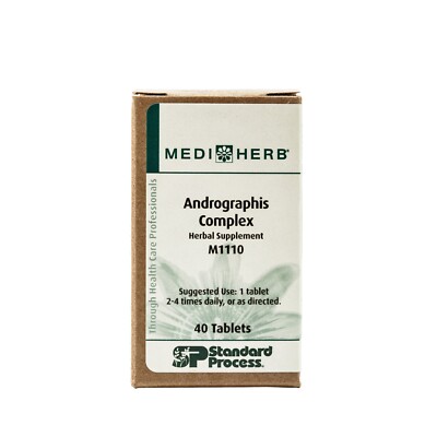 Andrographis Complex M1110 Standard Process Herbal Supplement Mediherb