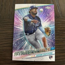 2024 Topps Series 2 - Stars of MLB Chrome #CSMLB-50 Junior Caminero (RC)
