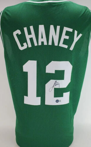 Don Chaney Signed Boston Celtics Jersey (Beckett) 2xNBA Champion 1969 & 1974 - Picture 1 of 9