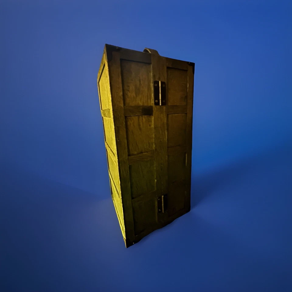 FUNDA DE VIAJE MUÑECA MADERA 13" Alto Foto 3 de 4