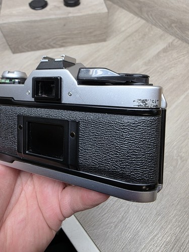 Canon AE-1 Program Vintage 35mm SLR Film Camera + 50mm f1.8 FD Lens TESTED GOOD! - Picture 5 of 13